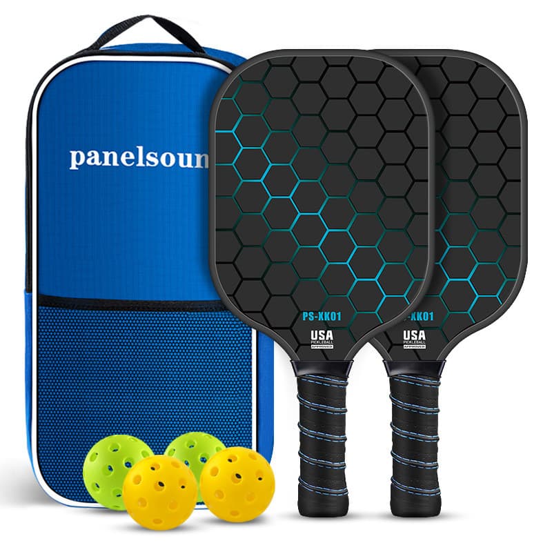 [Estoque pronto] raquete de pickleball raquete de pickleball fibra de carbono t700 conjunto completo raquete placa pickl