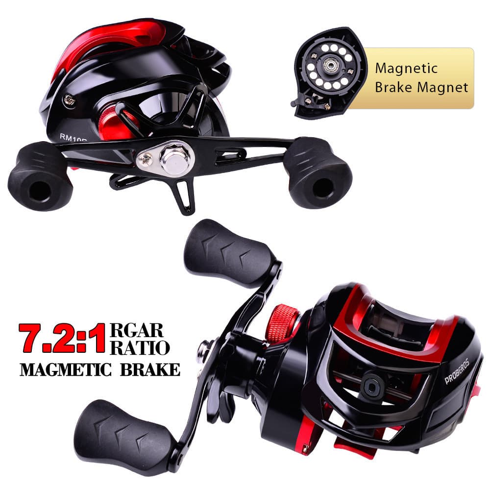 240Kg Carretilha De Pesca Com Marine Sports Pitching 7.2 : 1 Alta 10kg Max Molinete De Pesca Molinete Pesca Mulinete
