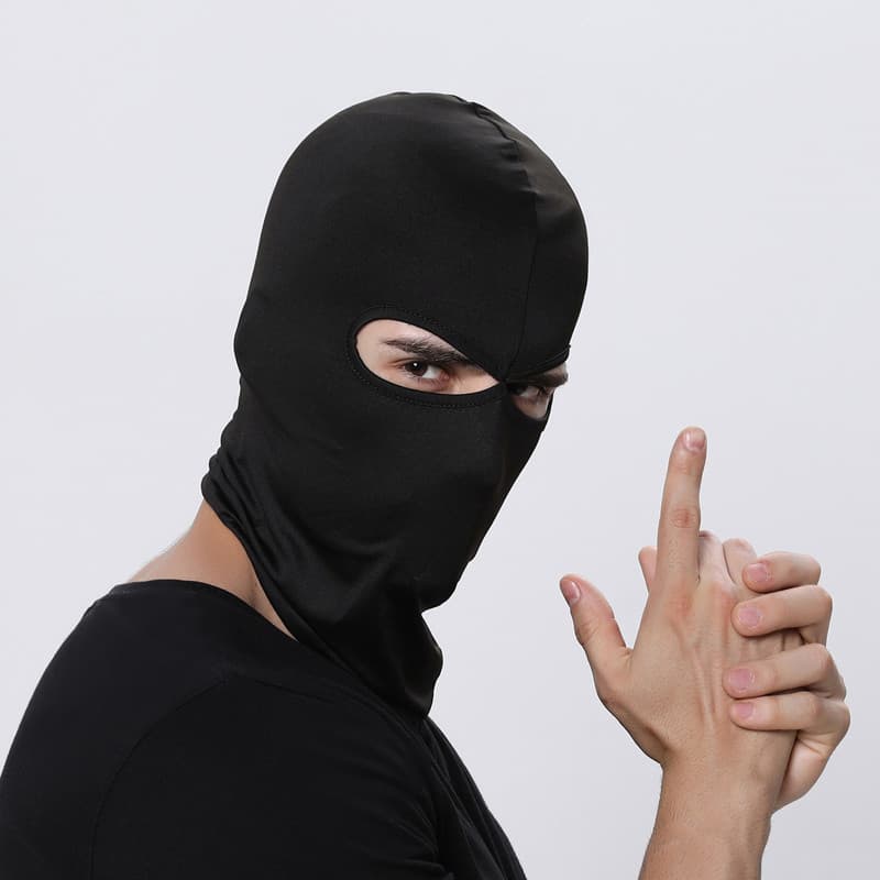 Capacete de ciclismo masculino rosto Gini protetor solar máscara facial quente rosto cheio máscara à prova de frio chapé