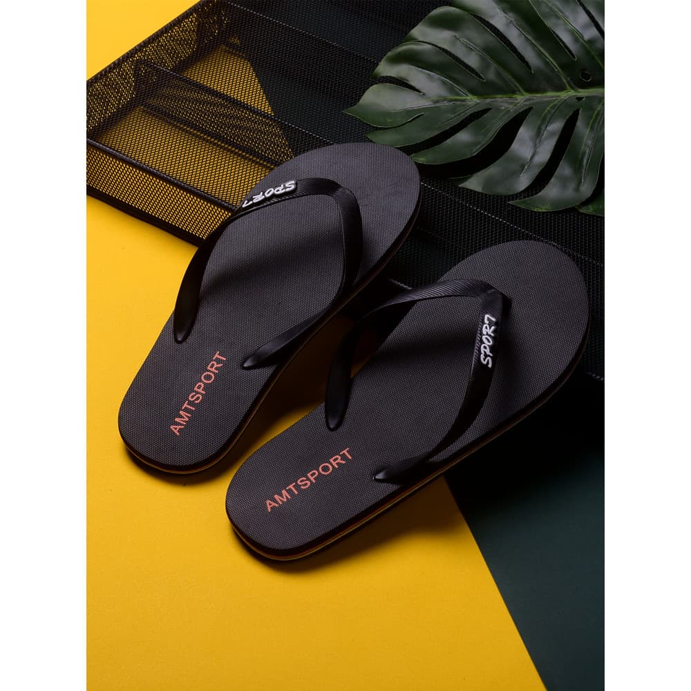 Chinelos masculinos verão sandálias antiderrapantes chinelos masculinos na moda borracha resistente ao desgaste exterior