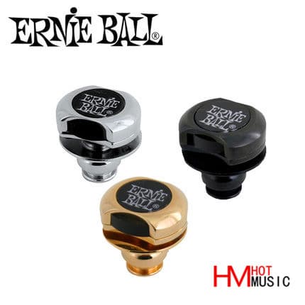 Pronto estoque ERNIE BALL 4600 Prata 4601 Preto 4602 Ouro Guitarra Elétrica Fivela de Alça de Baixo Elétrico
