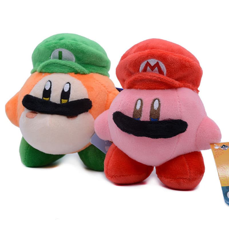 15cm japonês Nintendo jogo Kirby Role play Mario Luigi chaveiro brinquedo de pelúcia boneca Waddle Dee macio brinquedo d