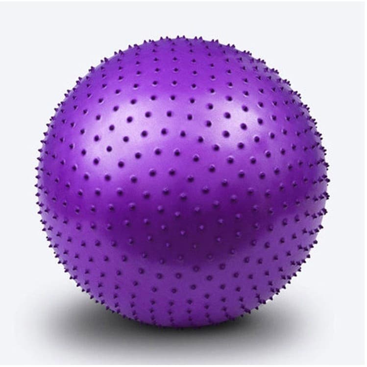 Estilo de massagem PVC bola de yoga engrossado à prova de explosão mulheres grávidas bola de equilíbrio lateral crianças