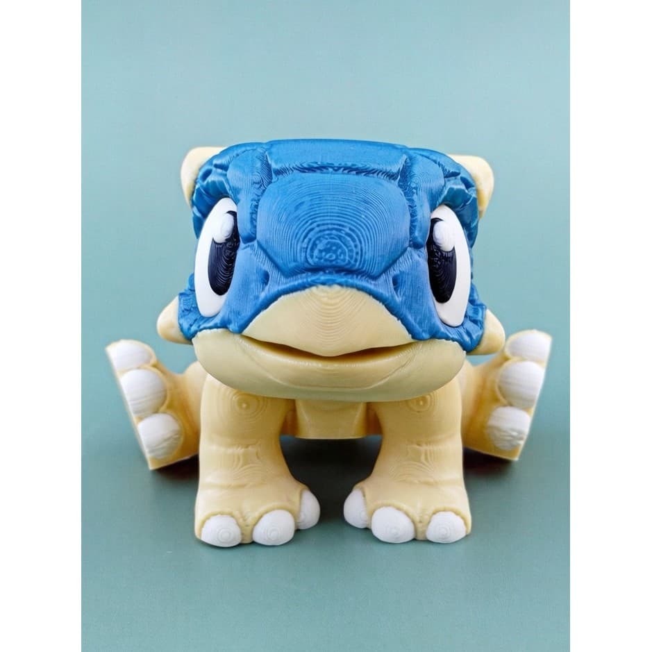 Q versão dinossauro Ankylosaurus brinquedos infantis dinossauro brinquedos impressão 3d presentes infantis
