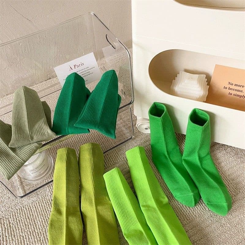 O Mágico de Oz Mint Mambo Minhas Meias Verdes São Tão Atraentes!Verde Fluorescente Verde Escuro Grama Verde com Calça Tu