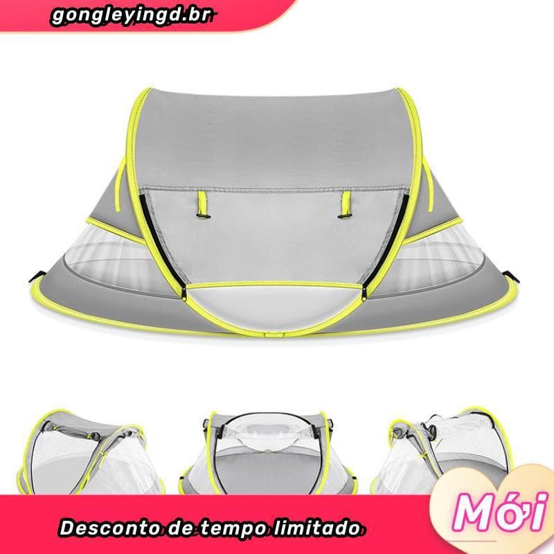 Barraca de praia portátil infantil UV50 Tenda de proteção solar Anti-Mosquito Infantil Multi-Funcional Mosquito Net