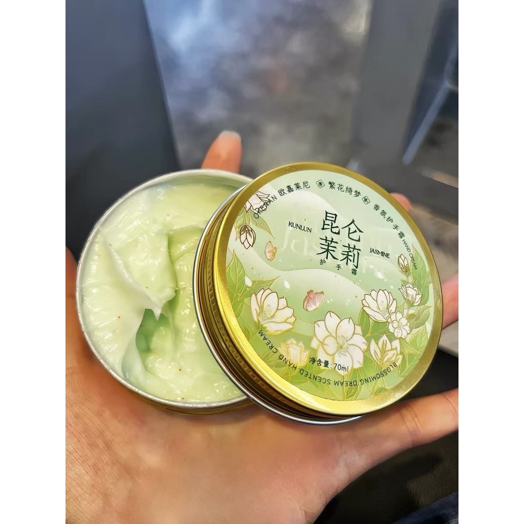 Grande Cheiro Rainha Jasmim!O'Galini Creme para as Mãos Caixa de Presente Hidratante Feminino Lembrança Hidratante