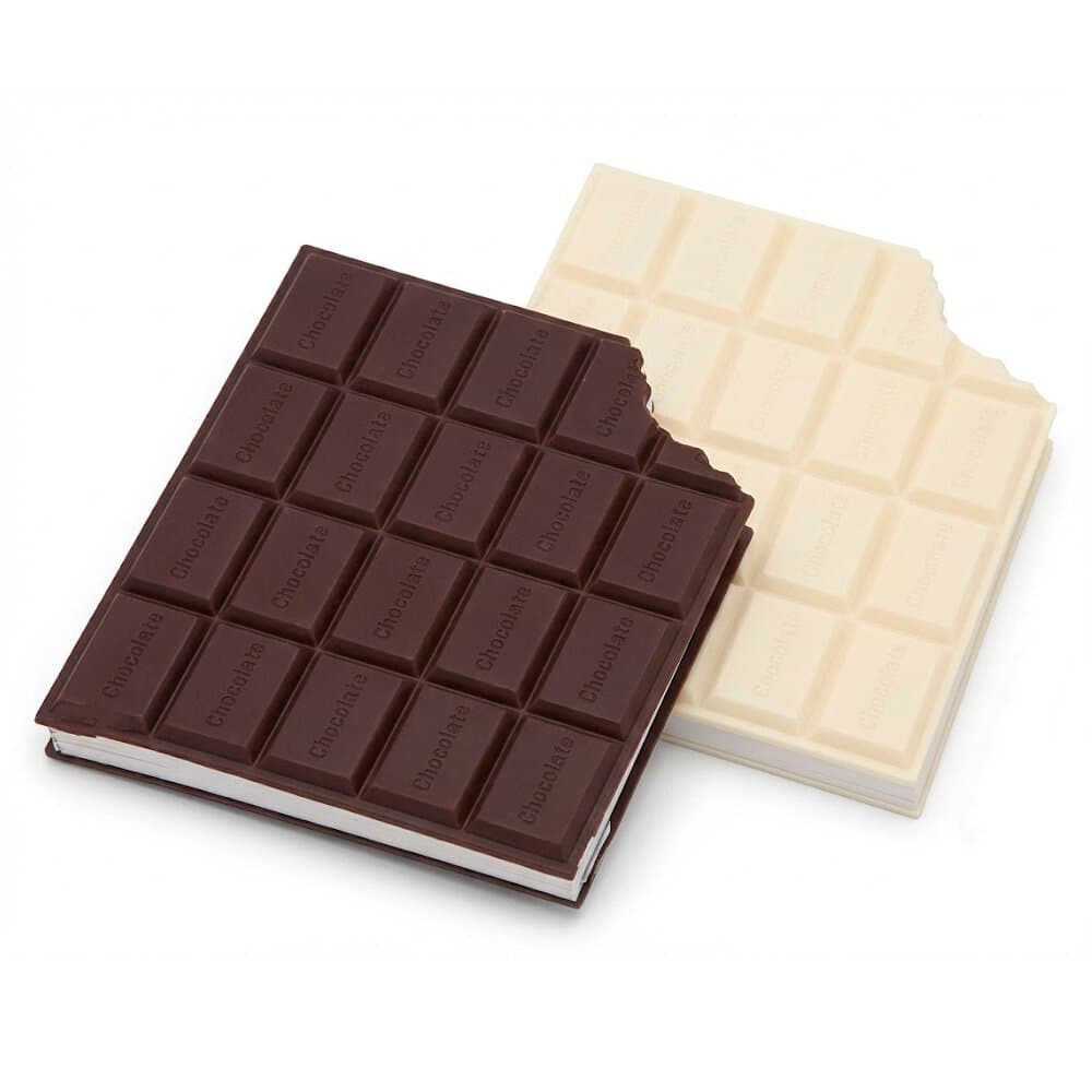 Bloco de Notas 80 Folhas Barra de Chocolate com Cheirinho Sortido