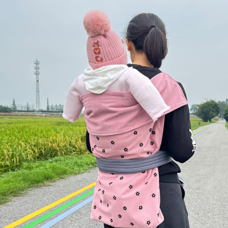 Novo estilo Sichuan Guizhou Chongqing região antiquado veludo tradicional cinta bebê mochila pano outono inverno