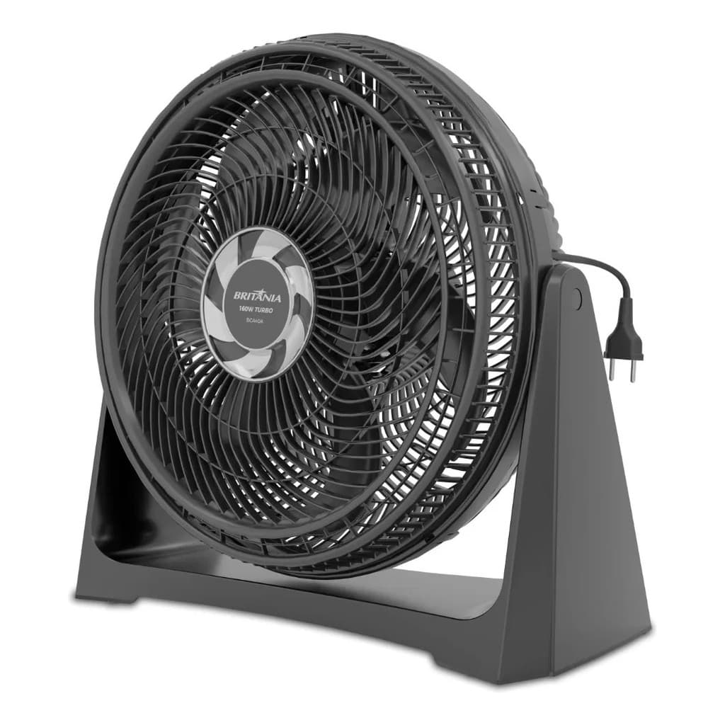 Ventilador Circulador Britânia BCA40A, 3 Velocidades, 127V