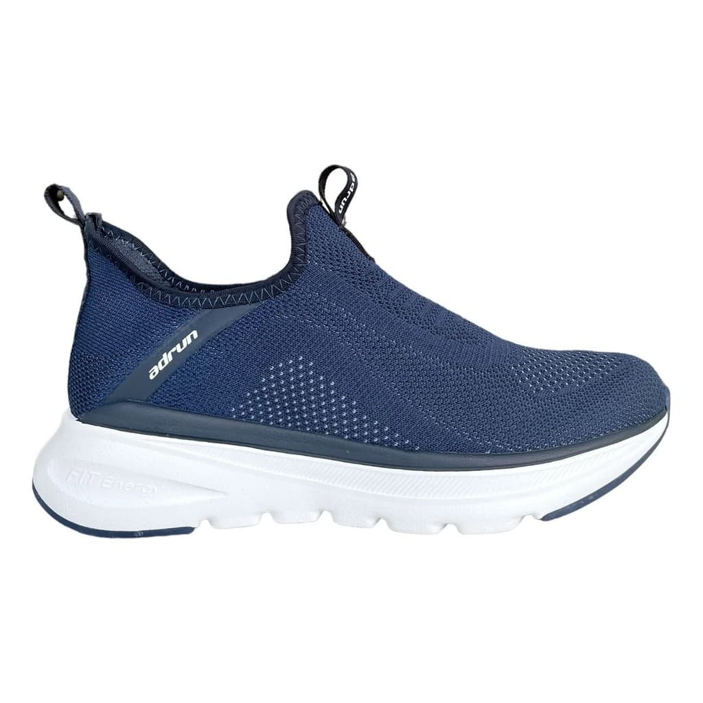 Tenis Masculino Adrun Ortopedico Fit Energy Flex Go Max Calc Facil Elastico