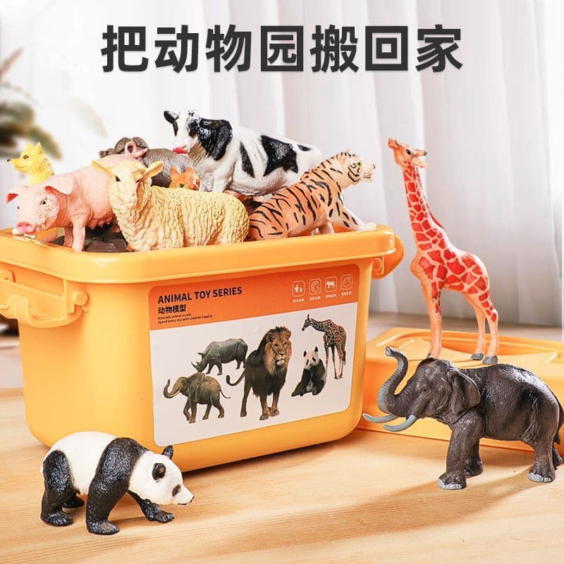 Simulação modelo animal brinquedos infantis, brinquedos de alongamento de girafa de elefante, brinquedos cognitivos infa