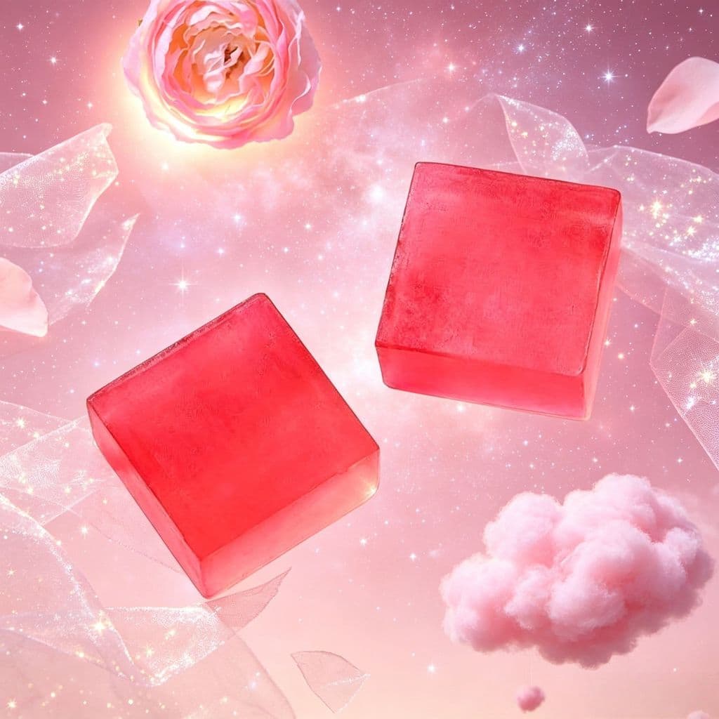 Deixe o sabão de água de rosas sabonete artesanal sabonete de limpeza facial sabonete de banho corporal 8.31
