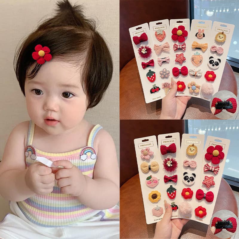 Bonito bebê Fetal grampo de cabelo bebê não machuca grampo de cabelo crianças acessórios para o cabelo meninas franja la