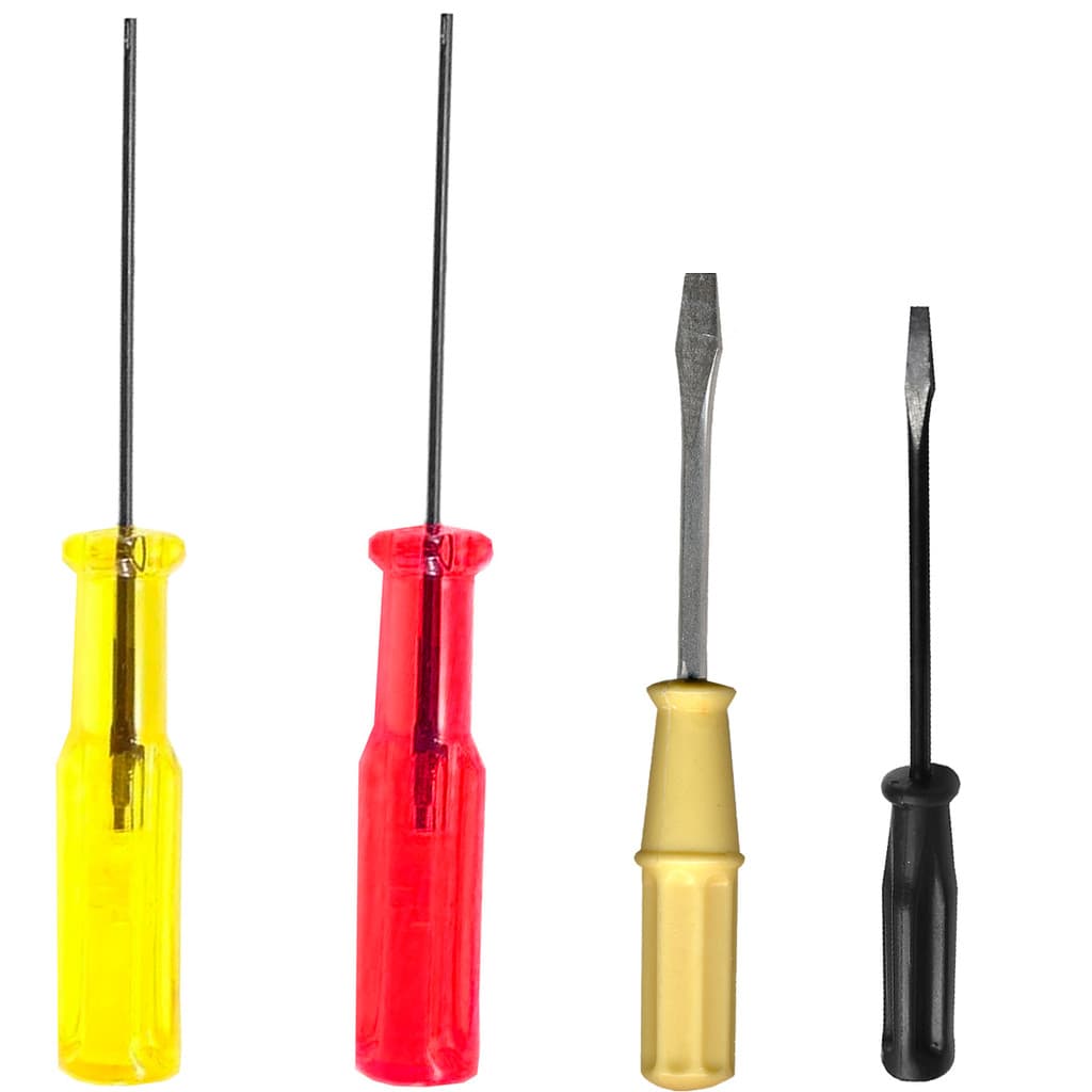 Kit 4 Chaves Allen Fenda Trocar Chapa Agulha Maquina Costura Doméstica e Industrial
