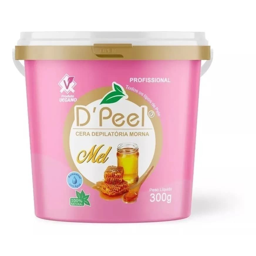 CERA DEPILATÓRIA MORNA MEL D'PEEL 300G