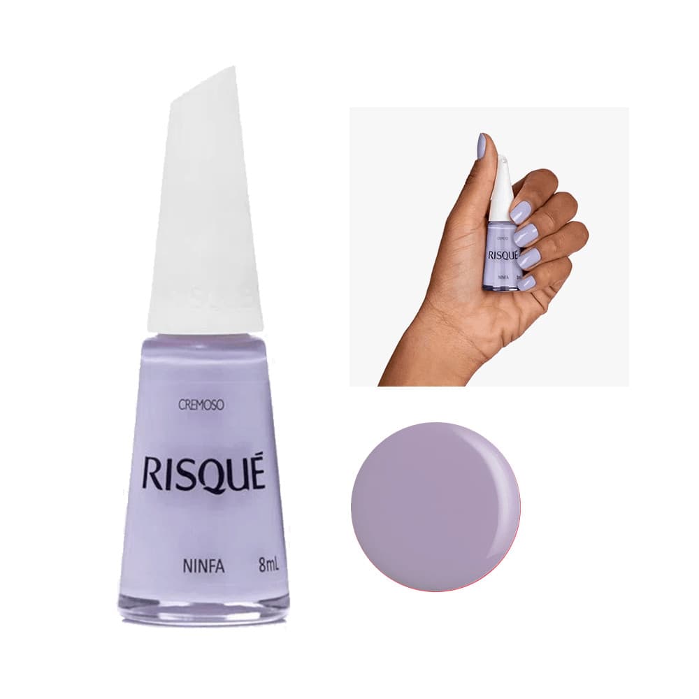 Esmalte Risque 8ml Ninfa Cremoso