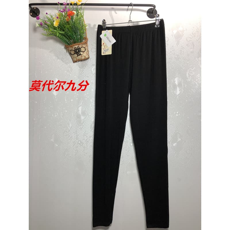 Zhenmiansha 911 913 Plus gordura Extra grande Modal estiramento Leggings mais magro olhar exterior usar não pode Pilling