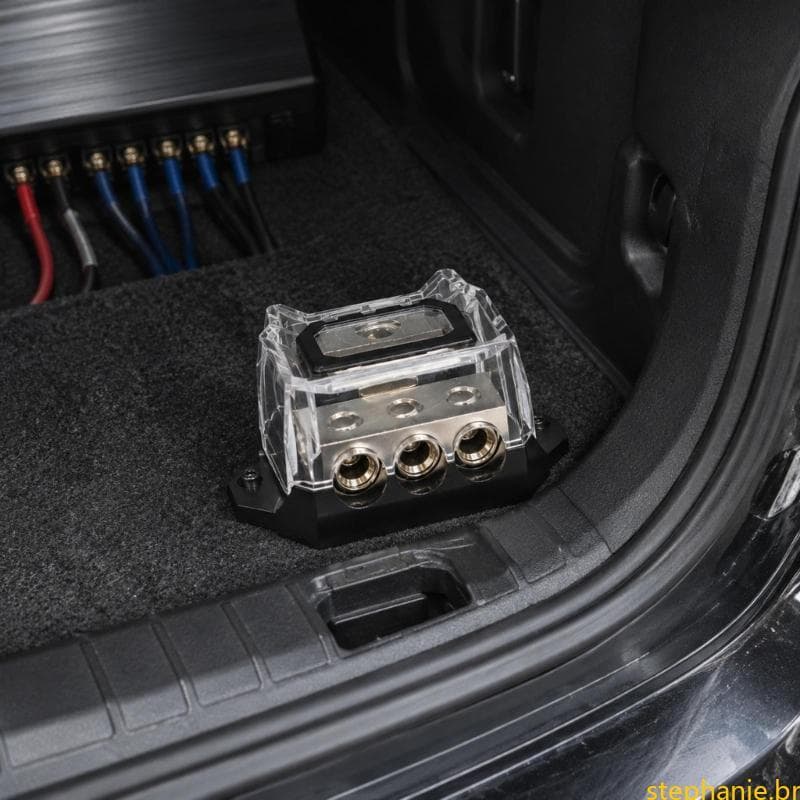 Melhor Caixa De Metal Do Bloco De Aterramento Carro De Baixo Perfil Com Tampa Transparente Para Projetos De Layouts De F