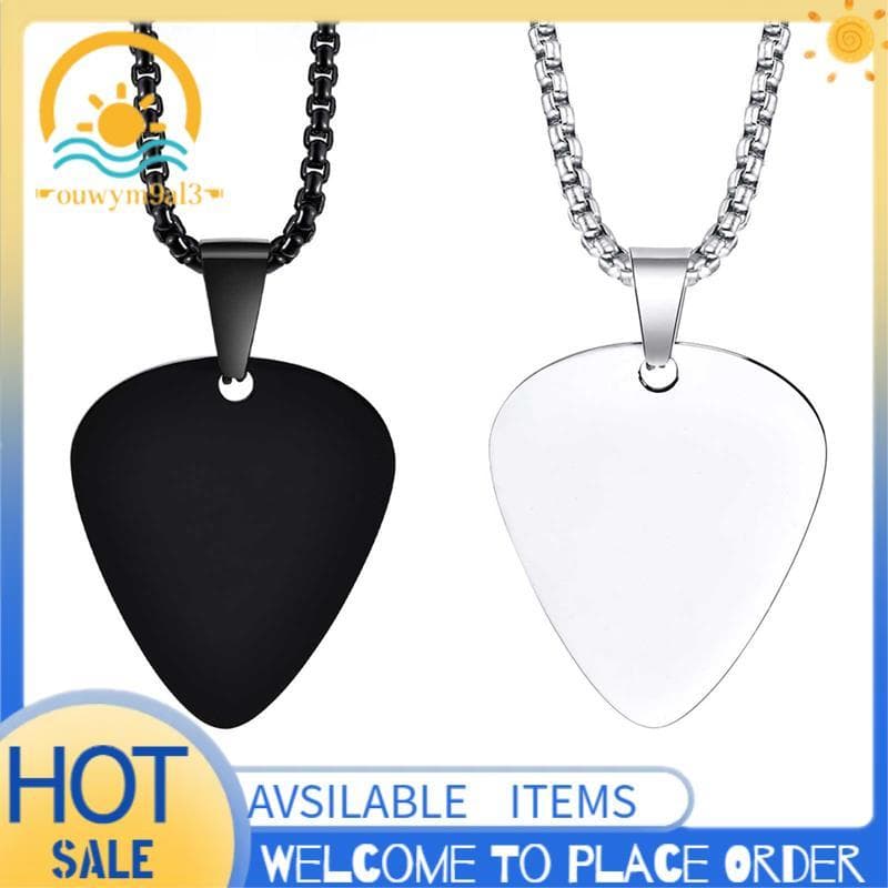 2 Conjuntos De Porta-Palhetas De Guitarra , Acessórios De Aço Personalizados Pretos E Brancos De 2.5x2.9x1.5cm