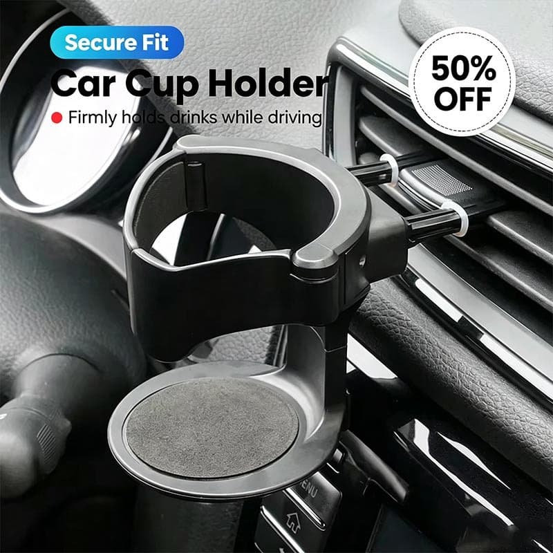 Suporte De Copo Para Garrafa De Água Com Montagem De Ventilação De Ar Carro , Universal Ajustável Bebida , Rack Multiuso
