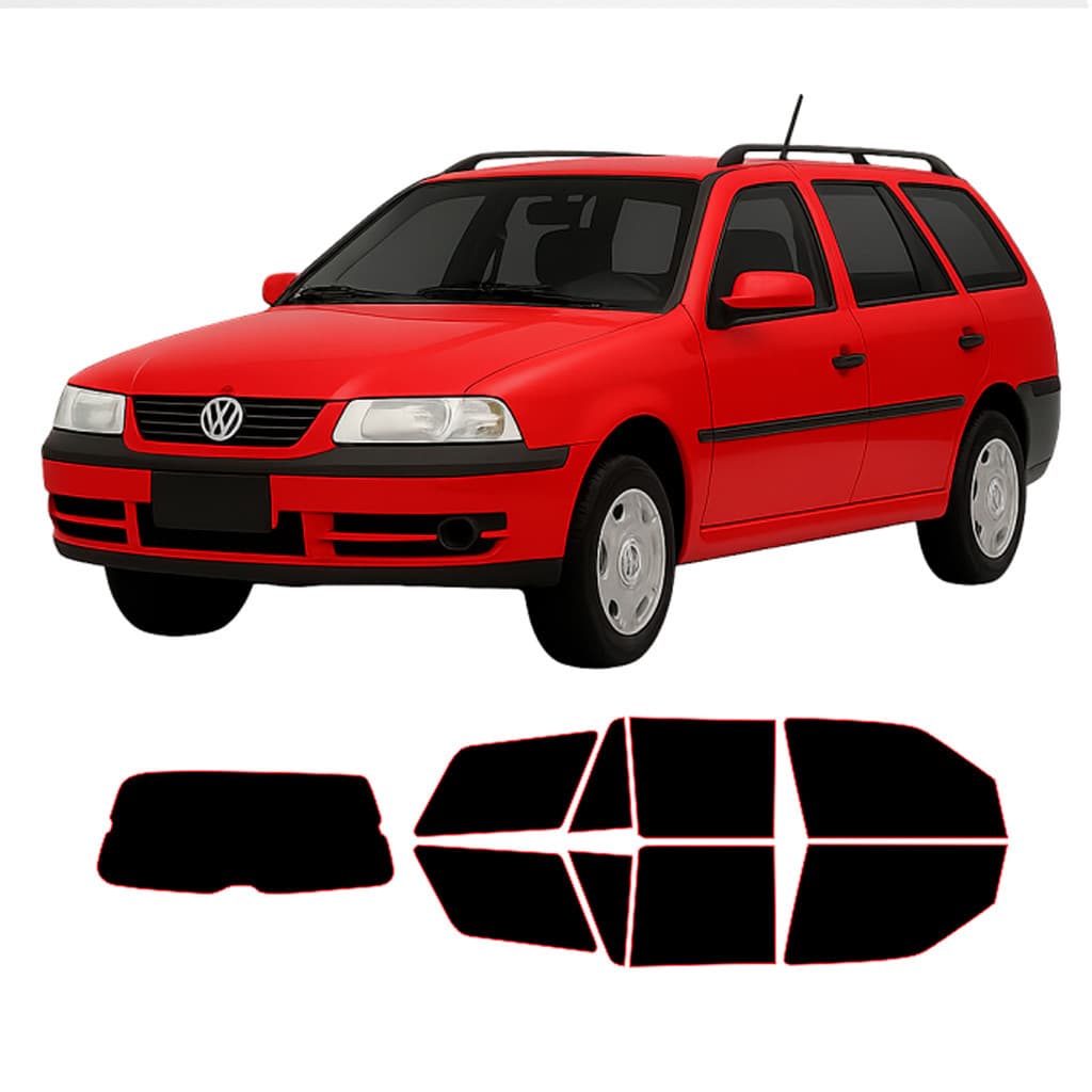 Película Insulfilm Vw Parati G3 4 Portas 1996 a 2014 Corte Computadorizado