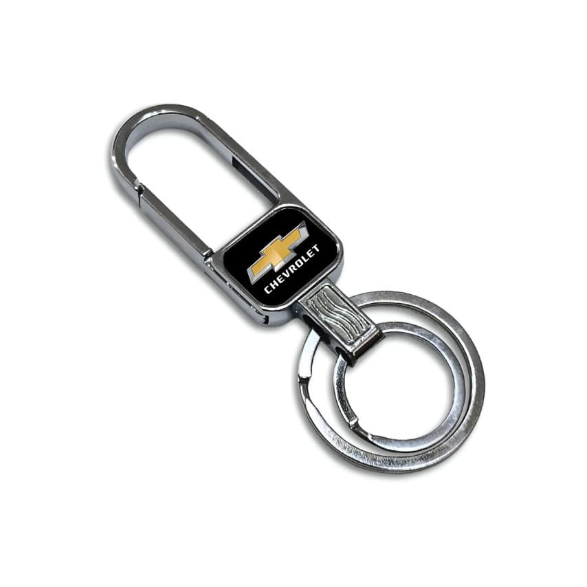 Chaveiro Para Chevrolet Metálico Mosquetão Corsa Celta - V