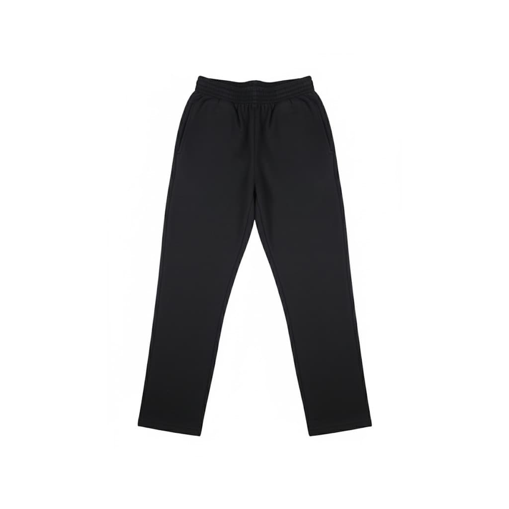 Calça de Moletom Preta do P ao GG Confortável para Academia e Lazer