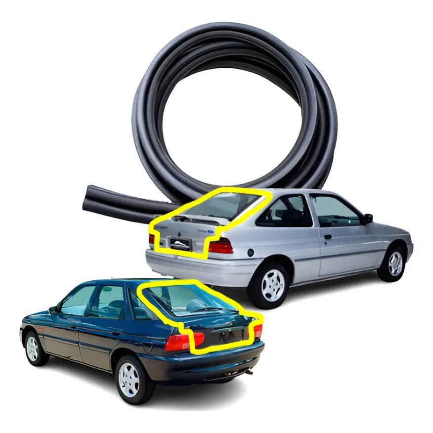 Borracha Vedação Porta Malas Escort Logus Zetec 1993 A 1996
