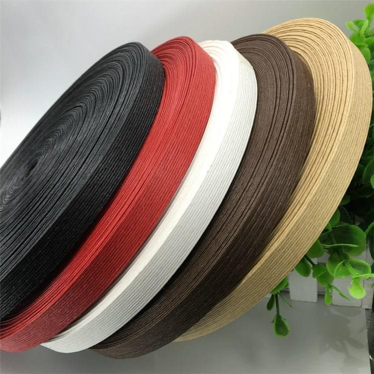 Papel Rattan tecido material ampla corda de papel colorido DIY material artesanal cesta de tecido corda de papel corda d