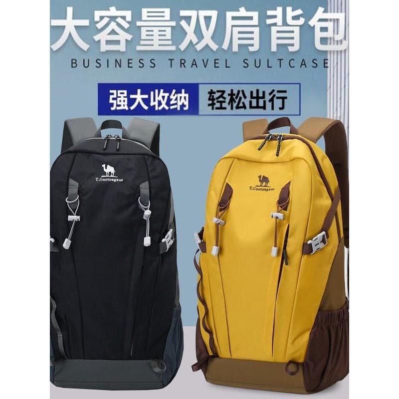 Saco de montanhismo novo estilo leve ao ar livre escalada de montanha viagem estudante universitário mochila de viagem d