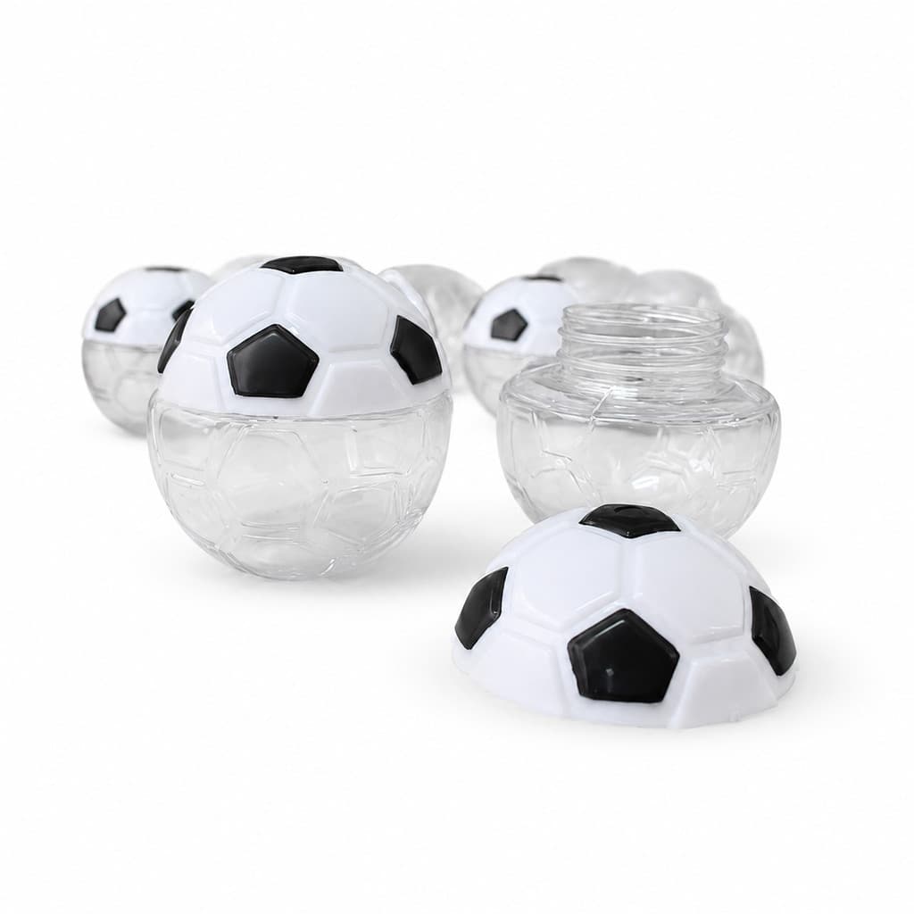 Tubete Baleiro Bola Bolinha Futebol Lembrancinha Copa Plástico Festa Aniversário Decoração Infantil