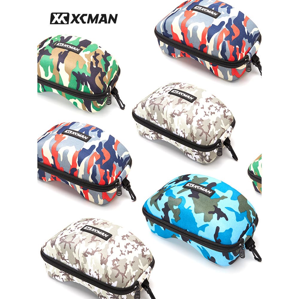 XCMAN caso de óculos de esqui à prova dwaterproof água à prova de pressão óculos de esqui portátil zíper respirável caso