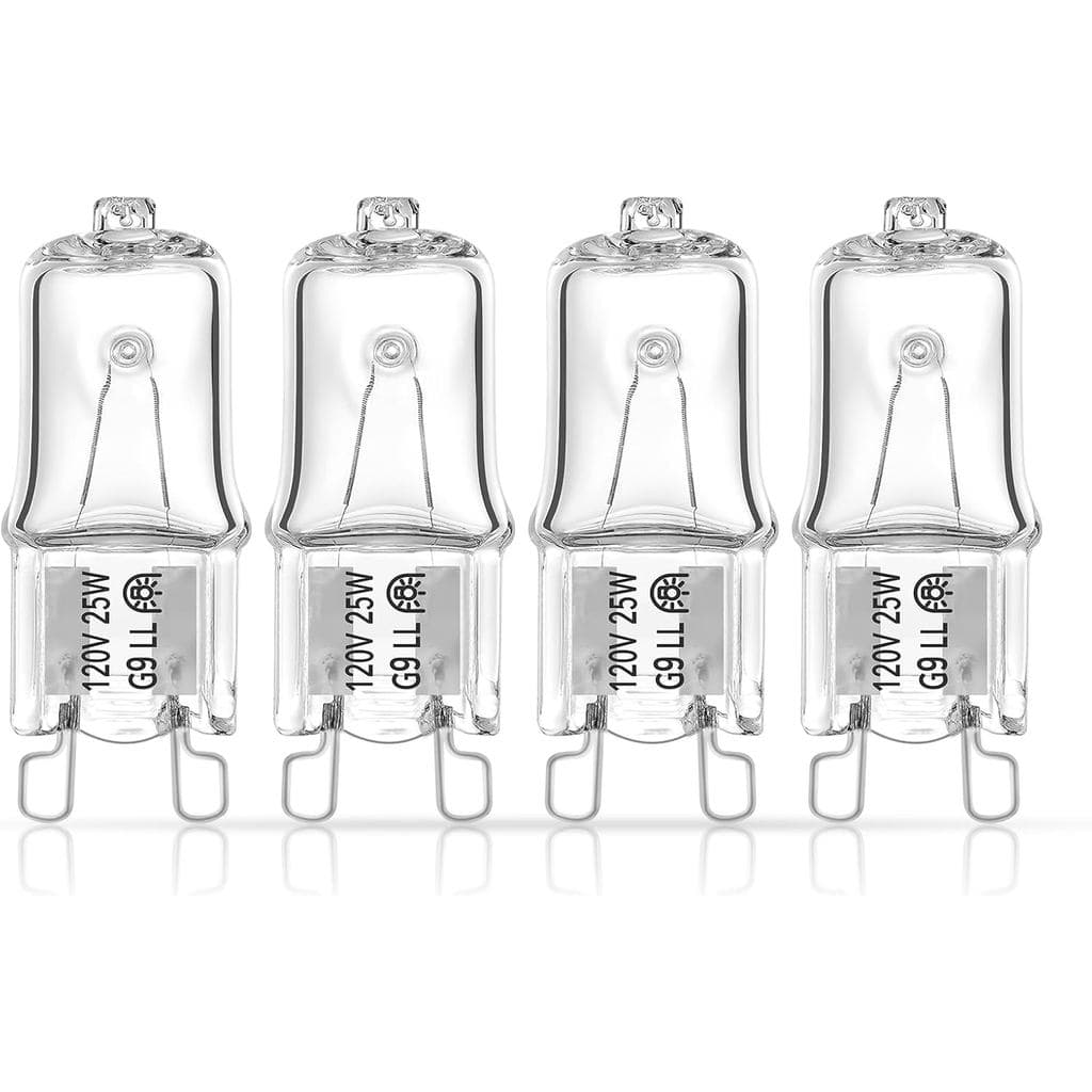 Pacote com 4 Lâmpadas de Substituição WPW10169757 para Forno de Parede, para Whirlp, Jenn-Air e Kitchenaid, Peças de Rep