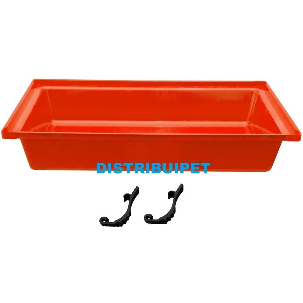 Bandeja Plástica Para Gaiolas E Mini Viveiros + 2 PRESILHAS
