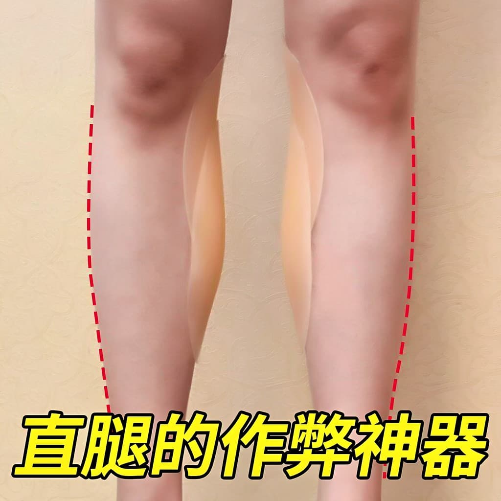 Adesivos japoneses de perna reta de Silicone autoadesivo invisível Traceless almofadas de panturrilha modificação adulta