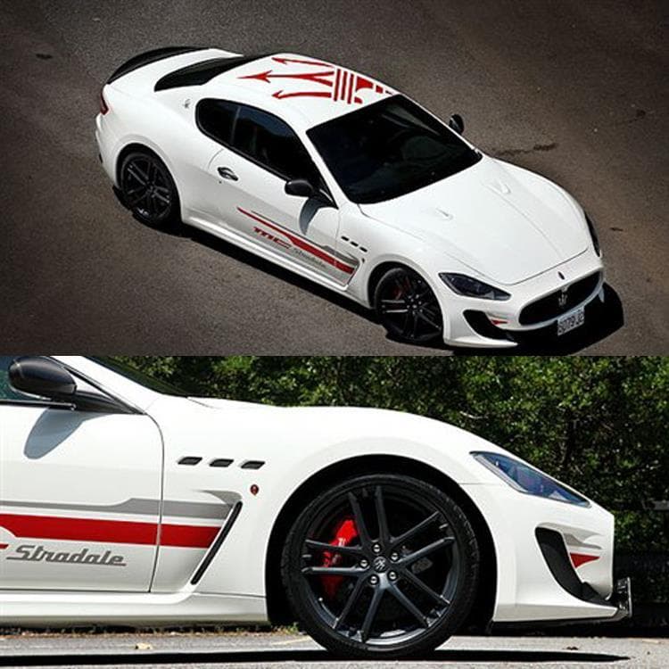 Maserati MC Stradale Adesivo de carro Maserati ghibli Presidente GTS Adesivo de decoração de carro Latte