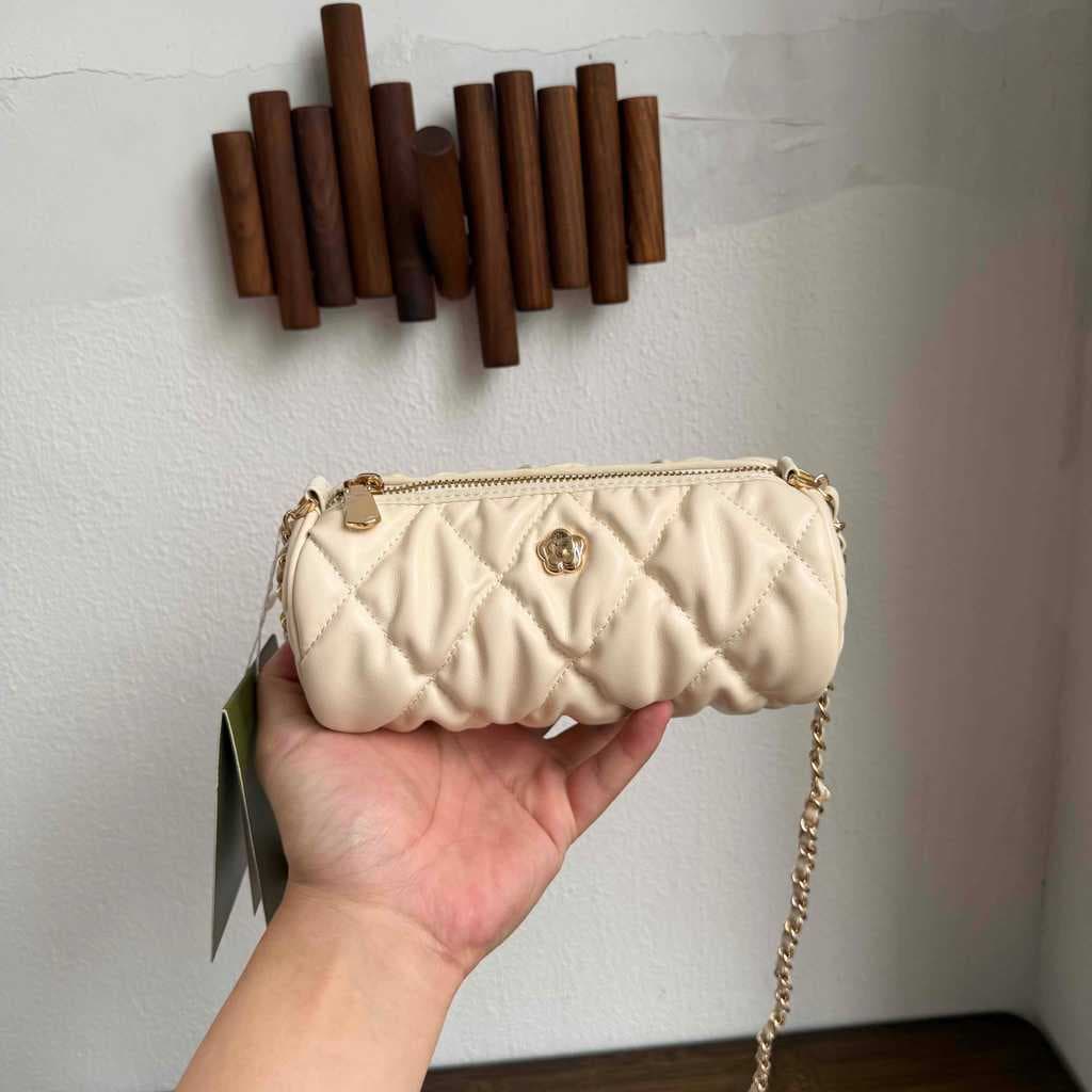 Bolsa bolsa transversal feminino Tiro Real!2026 novo estilo bolsa de corrente de diamante High-End nicho Design saco do