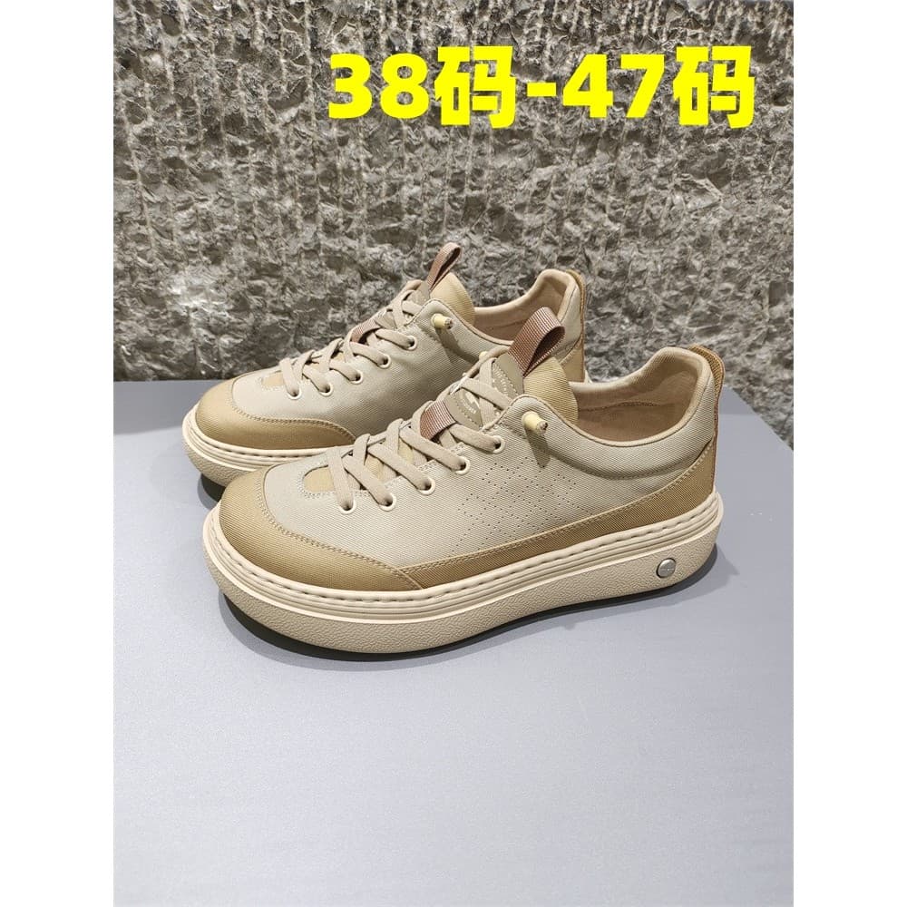 2026 Primavera Novo Estilo Sapatos Masculinos Moda All-Match Confortável High-End Ultra-Leve Lace-Up Sola Grossa Leve Tê