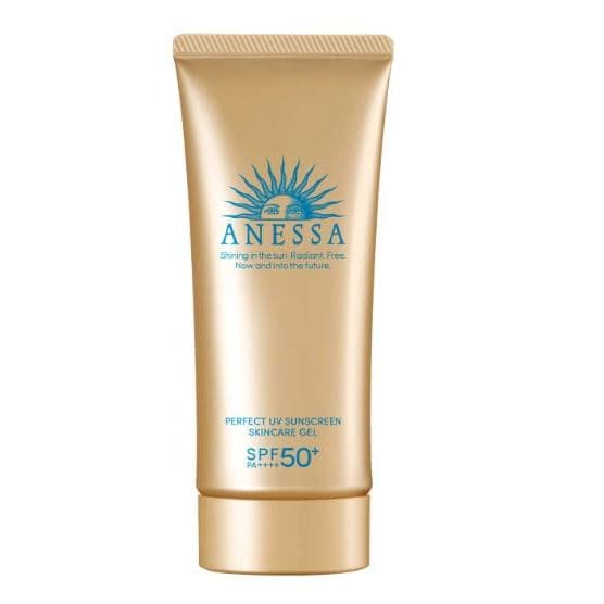 Anessa Perfect UV Skin Care Gel N Protetor Solar/UV com Aroma Frutado Floral, Unidade Principal 3.1 oz (90 g) ACLX