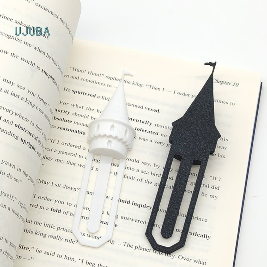 Acessório De Leitura Decorativo Ujb , Marcador De Acabamento Fino Para Estudo , Lindo Presente De Castelo Diária