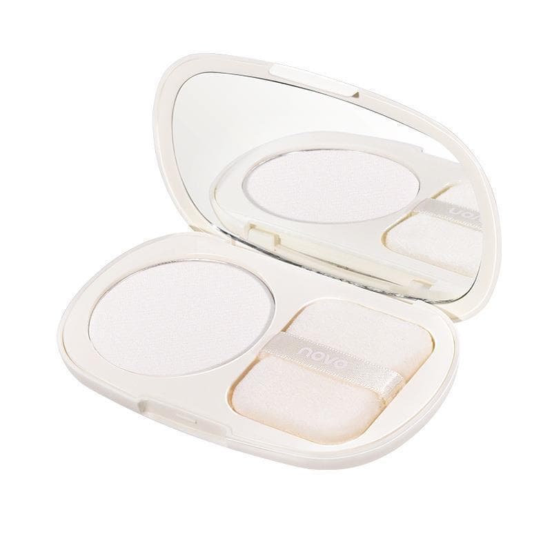 Pó prensado de foco fixo/luz delicada/pó antiaderente transparente/serviço de maquiagem/cor de aparência suave