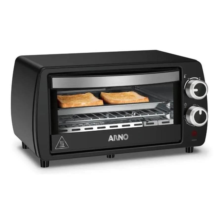 Forno Eletrico Arno Turbo Quartzo 10l Preto 220v For1