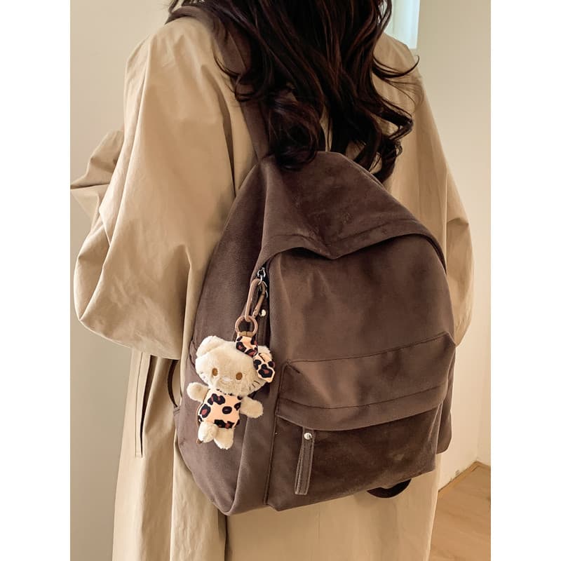 Retro estudante mochila novo estilo versão coreana nicho All-Match estudante universitário mochila Casual mochila de via