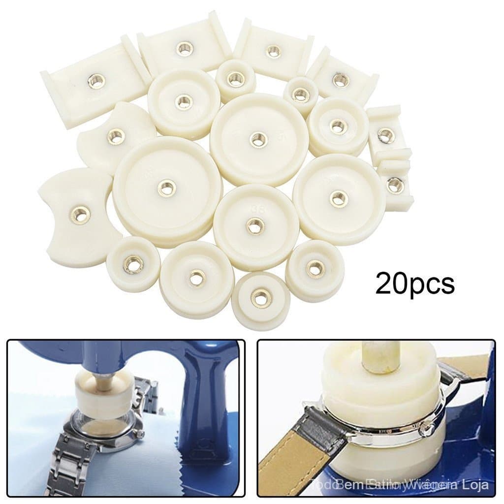 Conjunto De Ferramentas De Prensa Traseira De Relógio , 20 Peças , Tampa , Ferramenta , Removedor De Matrizes , Kit Repa