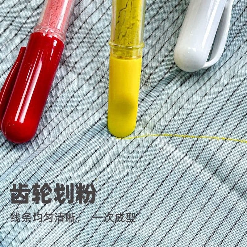 Engrenagem colorida pintura giz plantio giz alfaiate retalhos caneta de corte removível substituível pó núcleo acessório