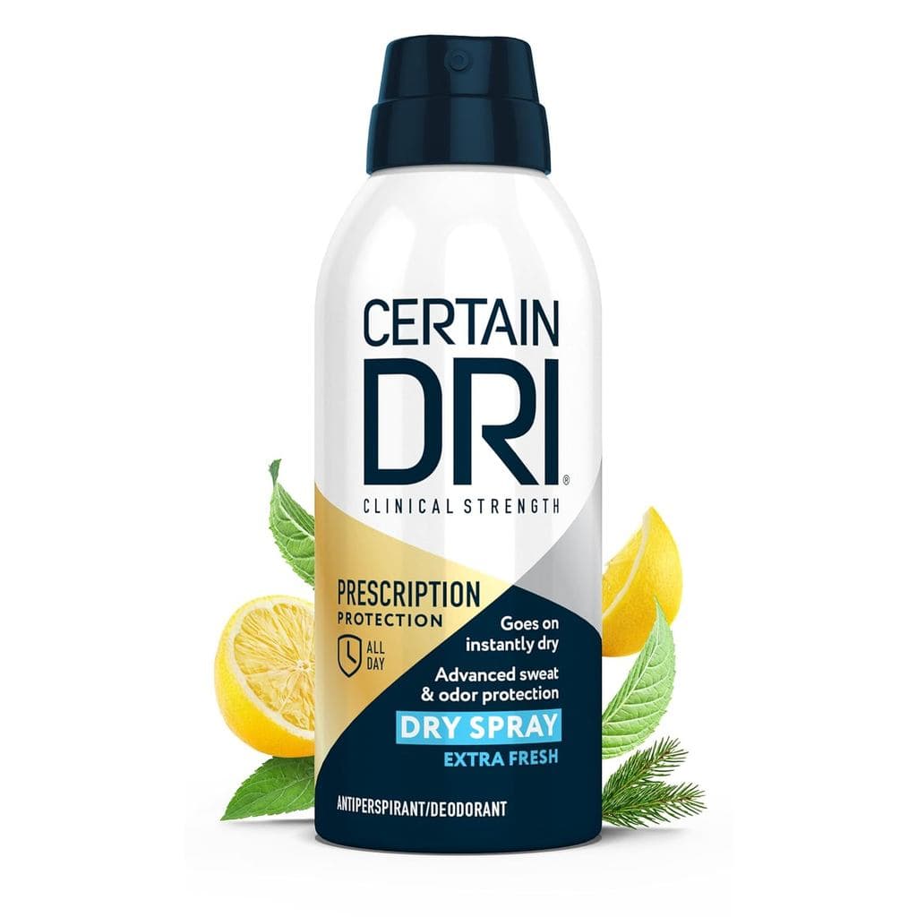 Desodorante Antitranspirante em Spray Dri Clinical de Força Profissional - Proteção de 72 Horas contra Suor e Odor para