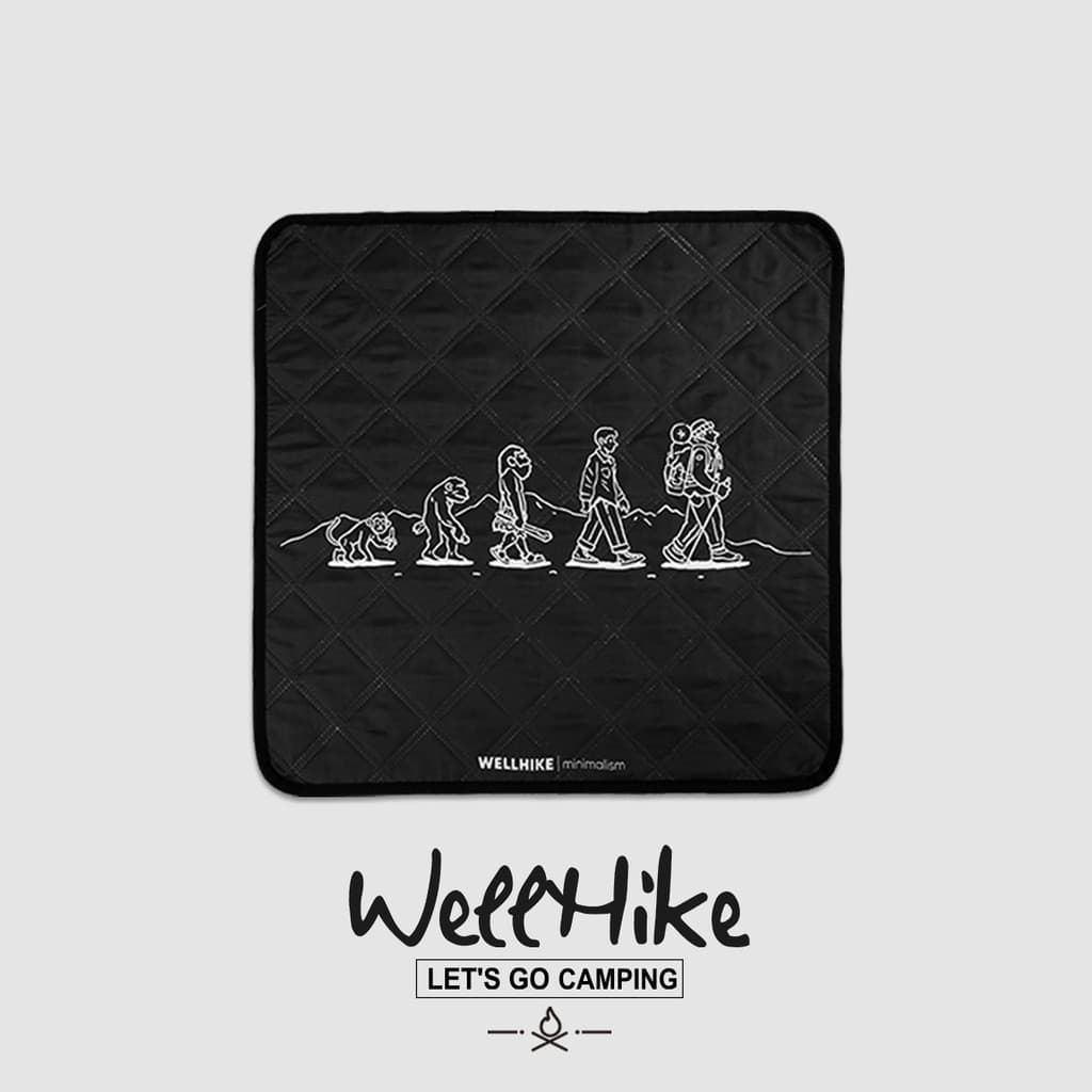 WELLHIKE tapete de piquenique à prova de umidade, lavável à máquina, acampamento ao ar livre, engrossado, atmosfera de p