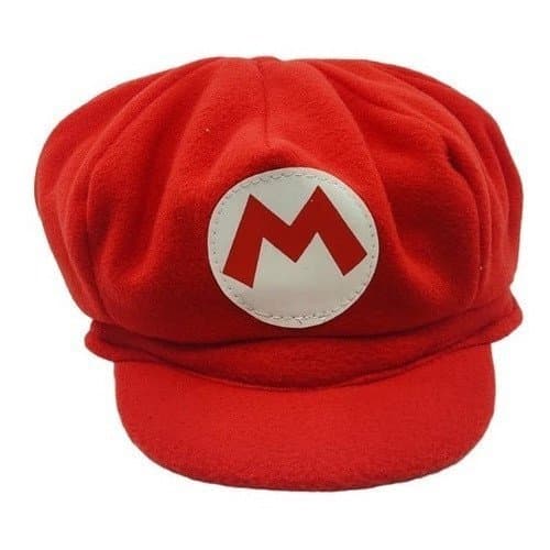 Chapéu Boina Vermelha Super Mario Bros Gaime 1G52