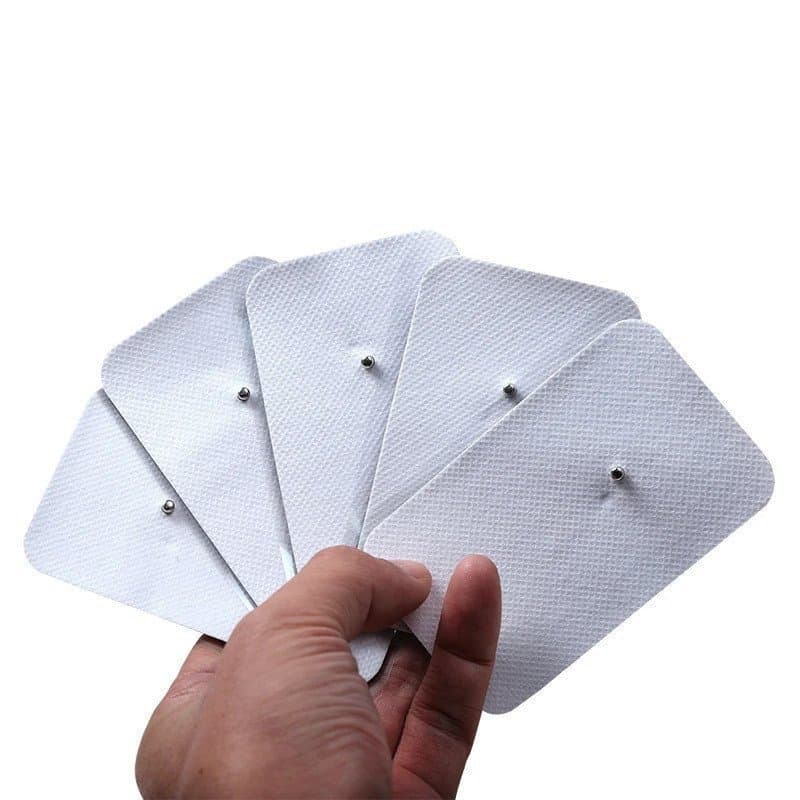 Eletrodos de Gel Autoadesivos 6x10cm, Pacote a Granel para Unidade TENS, Massageador Corporal Elétrico para Emagreciment